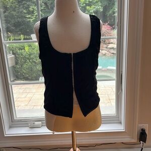 Forever 21 Romantic Velvet Fashion Bustier Size Large